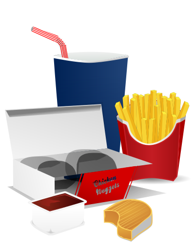 Fast Food Menu clipart