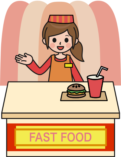 Fast Food Shop clipart