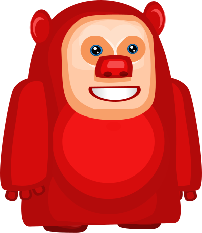 Fat alien clipart