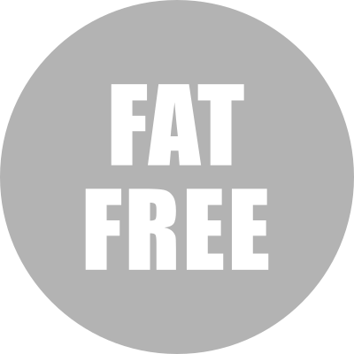 Fat Free Icon Gray clipart