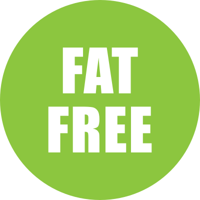 Fat Free Icon Green clipart