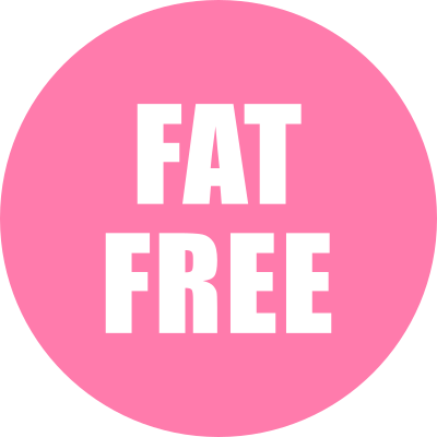 Fat Free Icon Pink clipart