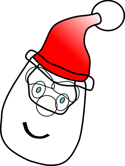 Father christmas clipart