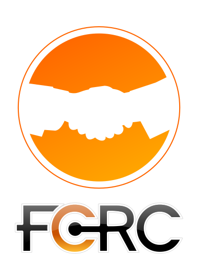 FCRC logo handshake clipart