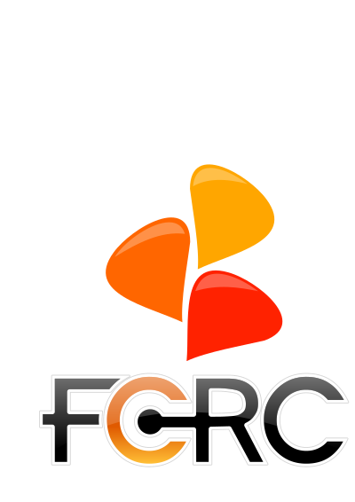 FCRC speech bubble logo and text clipart