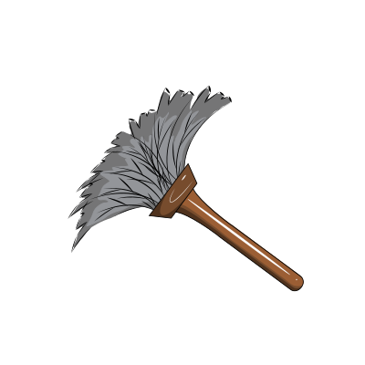 Feather duster clipart