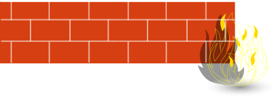 Firewall-2D clipart