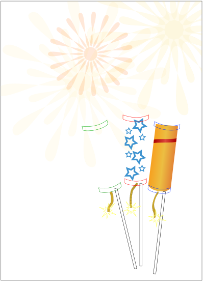 Fireworks clipart