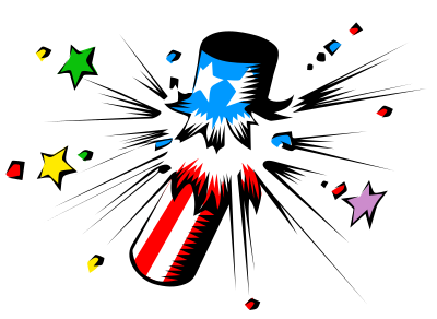Fireworks clipart