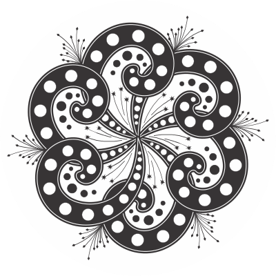 Fireworks, pinwheel clipart