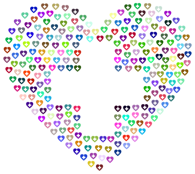 First Aid Heart Fractal Prismatic clipart