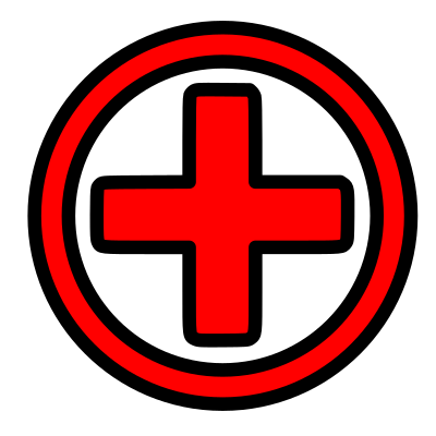 First aid icon clipart