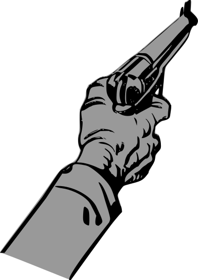 First Person Gun clipart