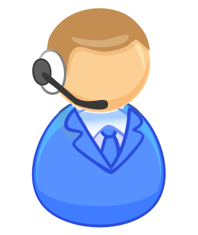 First responder - crisis management operator clipart