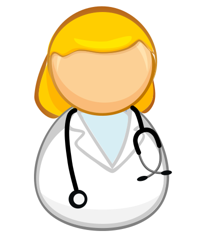 First responder - doctor clipart