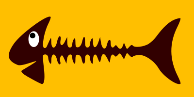 Fish bone clipart