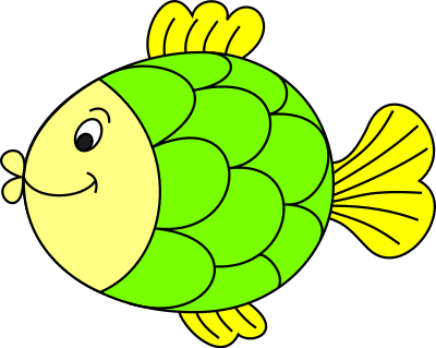 Fish-coloured clipart