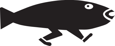Fish Feet clipart