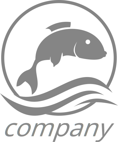 Fish logo clipart