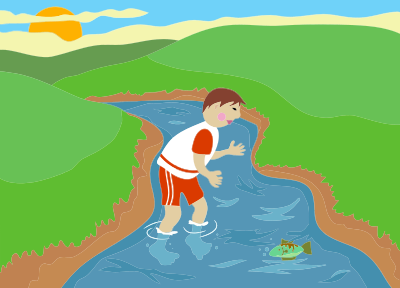 Fishing Boy clipart