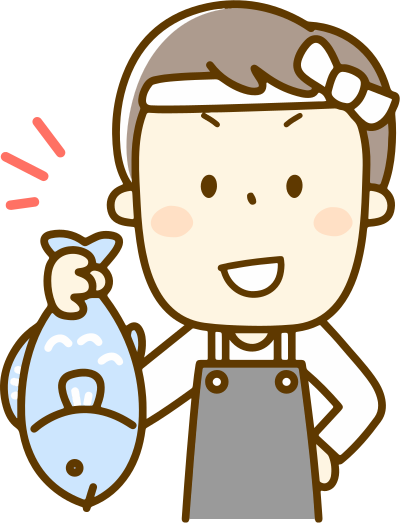 Fishmonger (#1) clipart