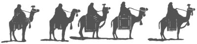 Five Camels clipart