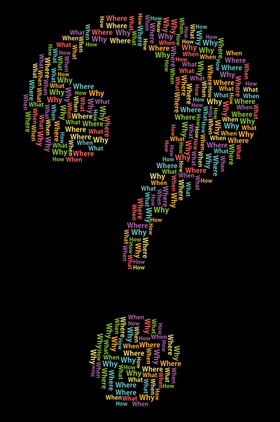 Five Double Yous Word Cloud clipart