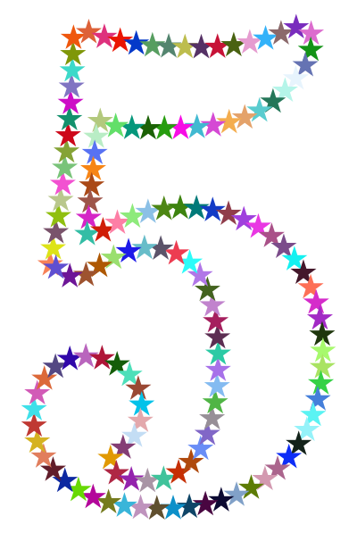 Five Stars clipart