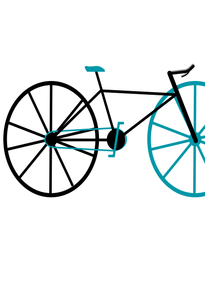 Fixed Gear Bike clipart