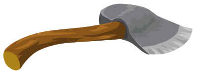Fixed Hatchet clipart