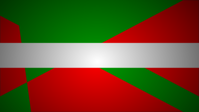 Flag basque country clipart