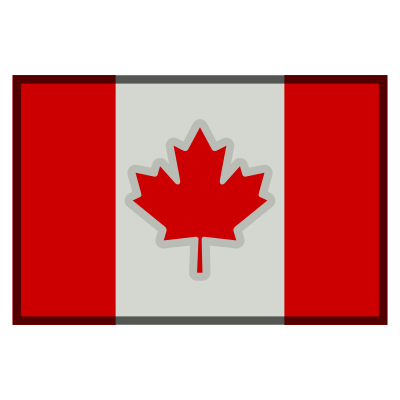 Flag canada clipart