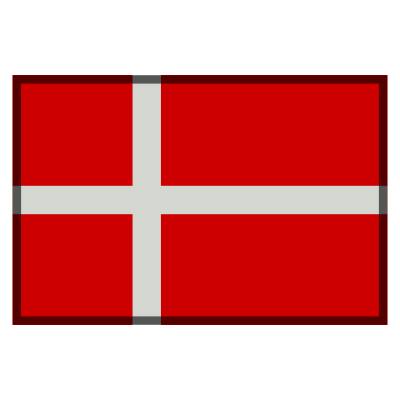 Flag denmark clipart