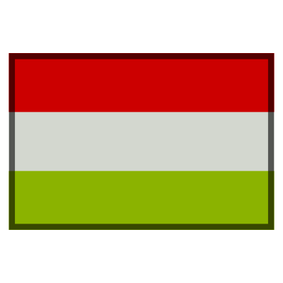 Flag hungary clipart