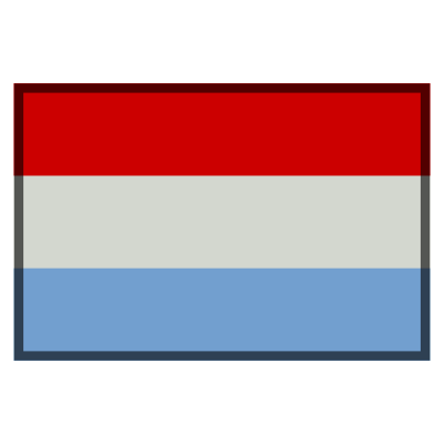Flag luxembourg clipart
