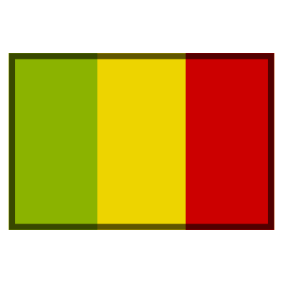 Flag mali clipart