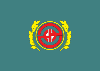 Flag of Atsuma, Hokkaido clipart