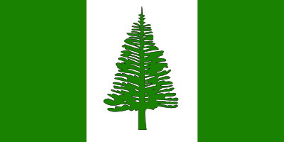 Flag of Australia - Norfolk Islands clipart