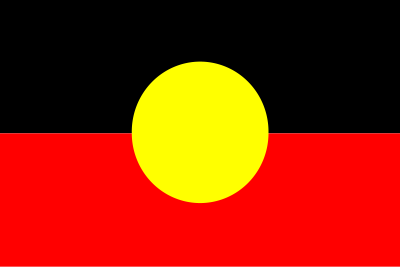 Flag of Australian Aborigines clipart