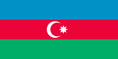 Flag of Azebaijan clipart