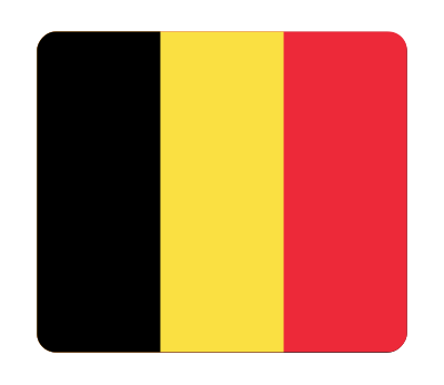 Flag of Belgium (bevelled) clipart