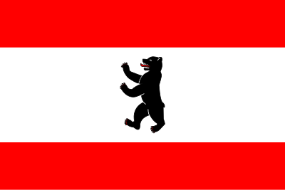 Flag of Berlin clipart