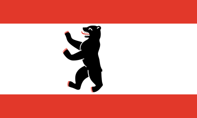 Flag of Berlin clipart