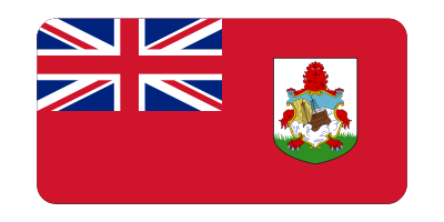 Flag of Bermuda (bevelled) clipart