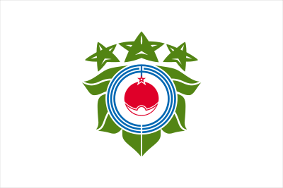 Flag of Biratori, Hokkaido clipart