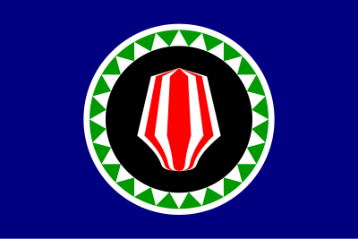 Flag of Bougainville clipart