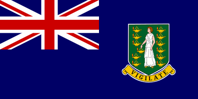 Flag of British Virgin Islands clipart