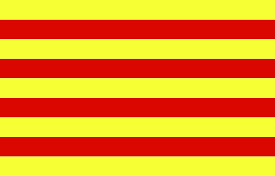 Flag of Catalunya - Spain clipart