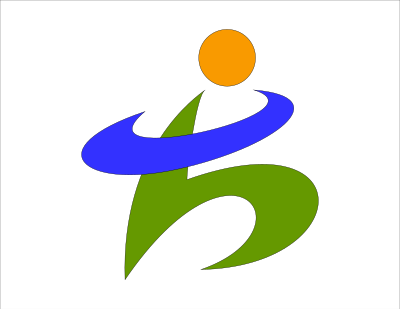 Flag of Chikuzen, Fukuoka clipart