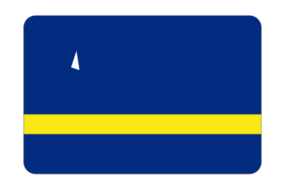 Flag of Curacao (bevelled) clipart